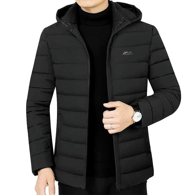 Пальто с хлопковой подкладкой, мужская пуховая куртка с хлопковой подкладкой, короткая куртка с хлопковой подкладкой, мужское универсальное зимнее пальто среднего возраста, одежда для папы, новинка зимы 2020