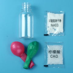 Science Fun Small Science Projects Balloon Blowing with Bottles, Kindergarten and Primary School Students DIY Handicraft Material Kit