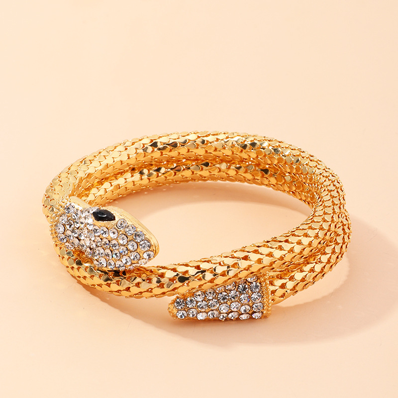 New fashion retro fashion spirit snake diamond necklace necklace serpentine bracelet bracelet wholes