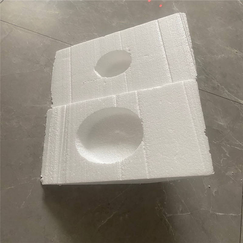 白色eps泡沫护角 L型家具防撞泡沫护边 运输包装泡沫护边 泡沫板