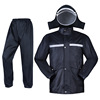 Split raincoat, uniform, set, trousers, retroreflective spring motorcycle