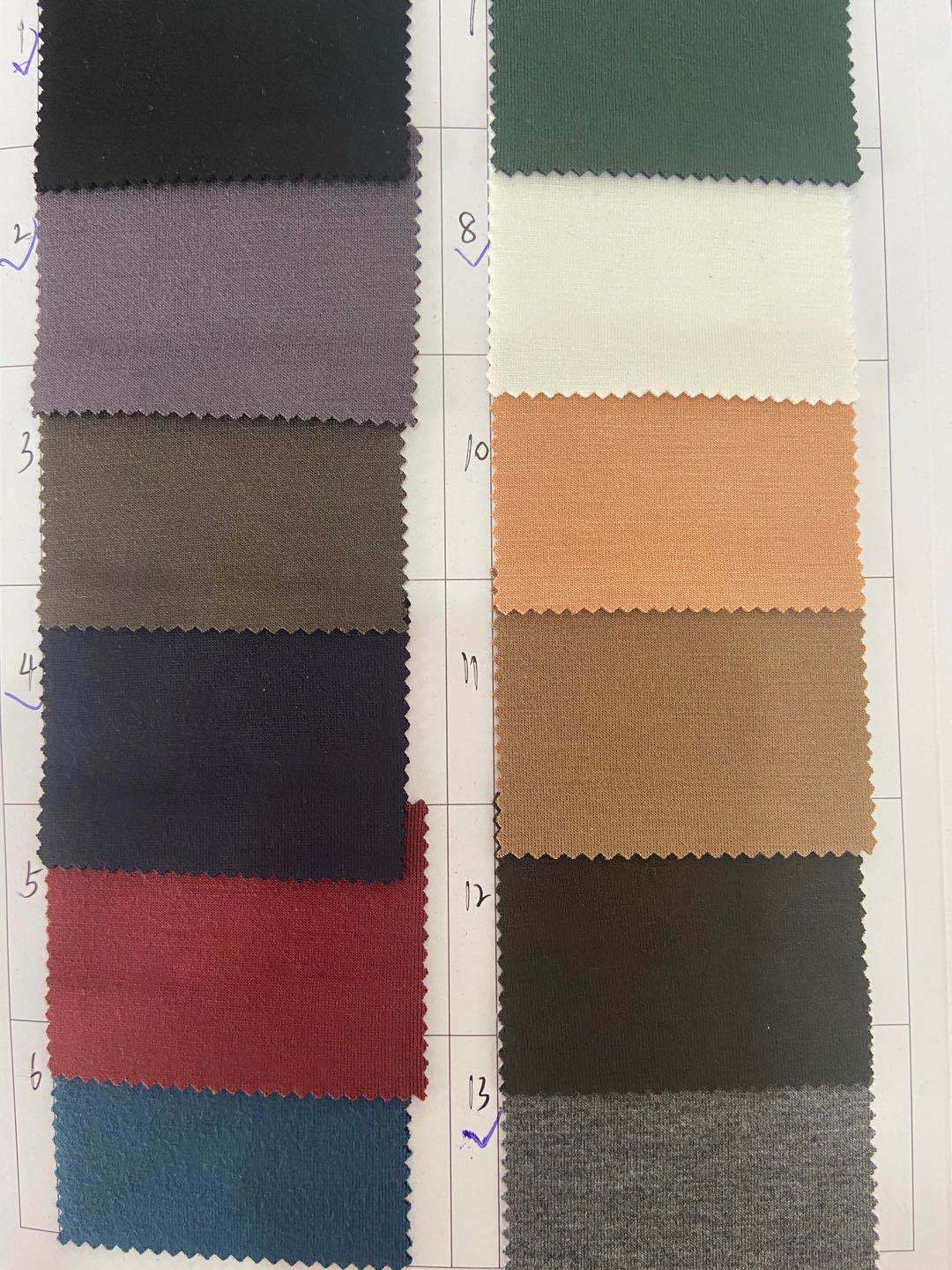 Tejido de máscara de capa de aire de algodón de poliéster de doble cara tejido de máscara transpirable de dos colores tejido de suéter tejido de Deportes de otoño e invierno