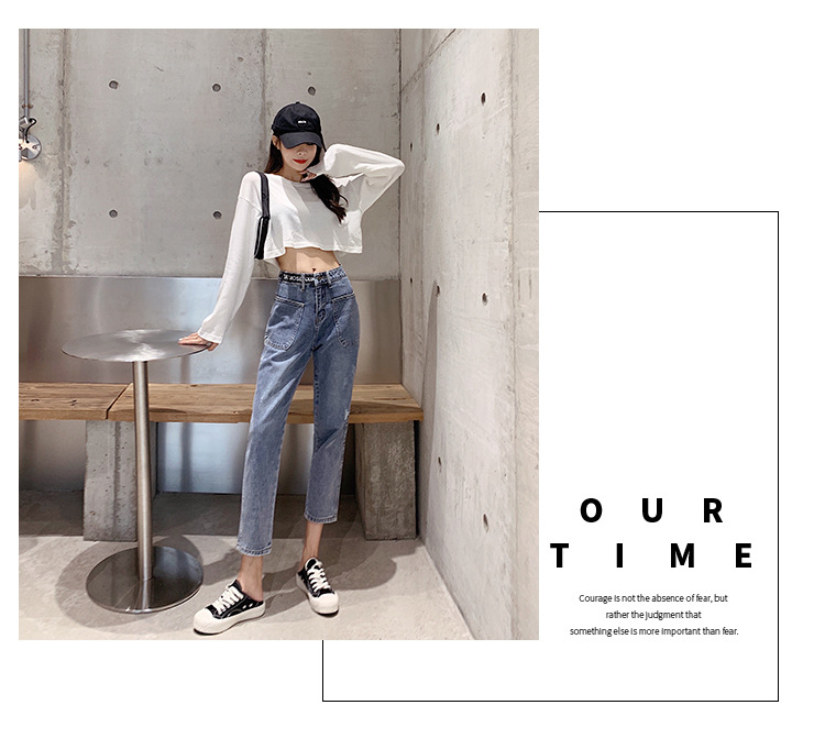 Pantalon léger femme en cow-boy - Ref 3429866 Image 9