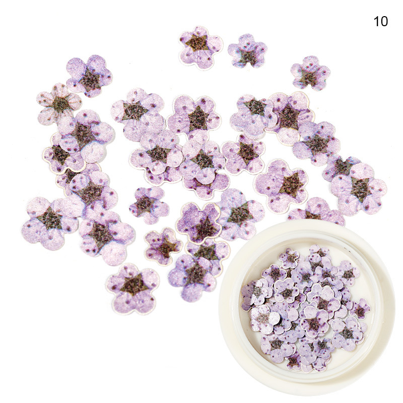 Joyas de manicura de la princesa inswind coloridas flores y hojas pájaros mariposas primavera serie de pulpa de madera parche de manicura