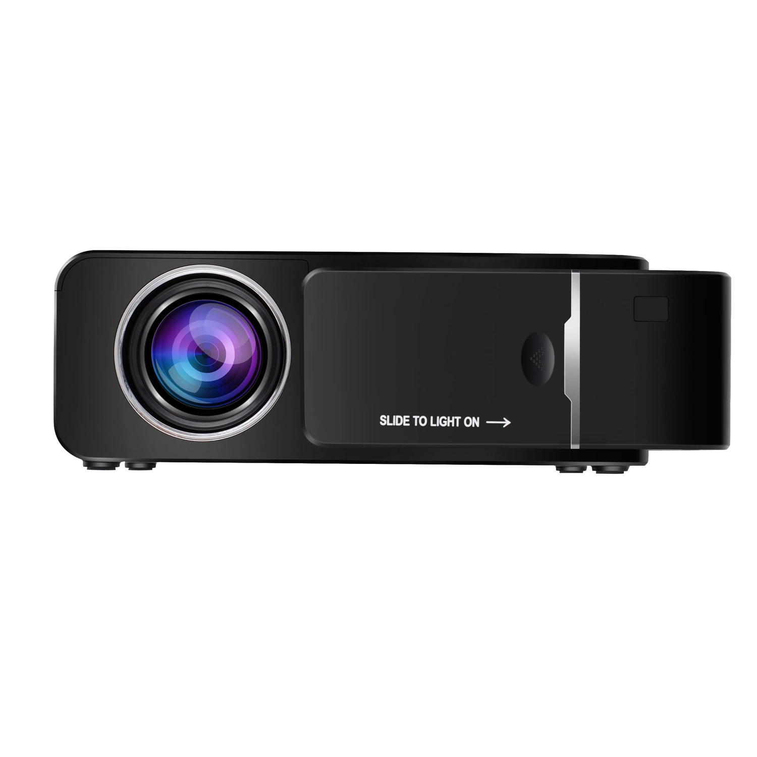 Фабричная цена кросс-бордер горячие продажи 720P HD проектор с черным LCD LED на той же версии экрана VH200