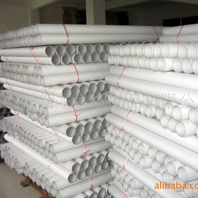 厂家定做纱管纸本色工业纸管 圆纸筒包装用圆筒包装打卷纸管