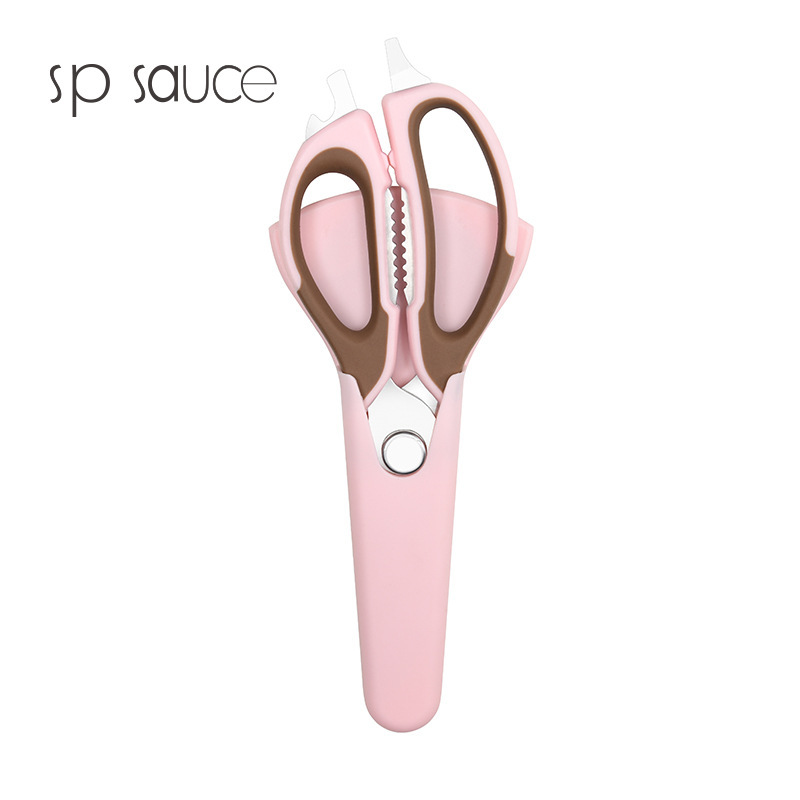 Japan dual-use detachable kitchen scissors to fish scales home kitchen cut large scissors cut cooked vegetables