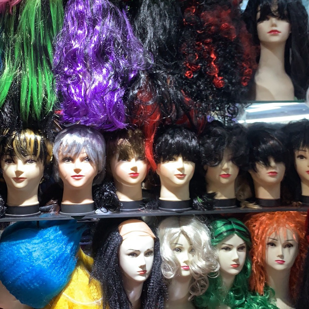 All kinds of wig style samples, wig covers, hair covers, wig samples, custom-made various types of export chemical fiber wigs based on samples detail image 5