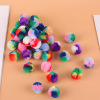 Manufactor Direct selling colour Hair ball Acrylic Hair ball 2.5cm Hairball pompom Hair ball decorate Hair ball