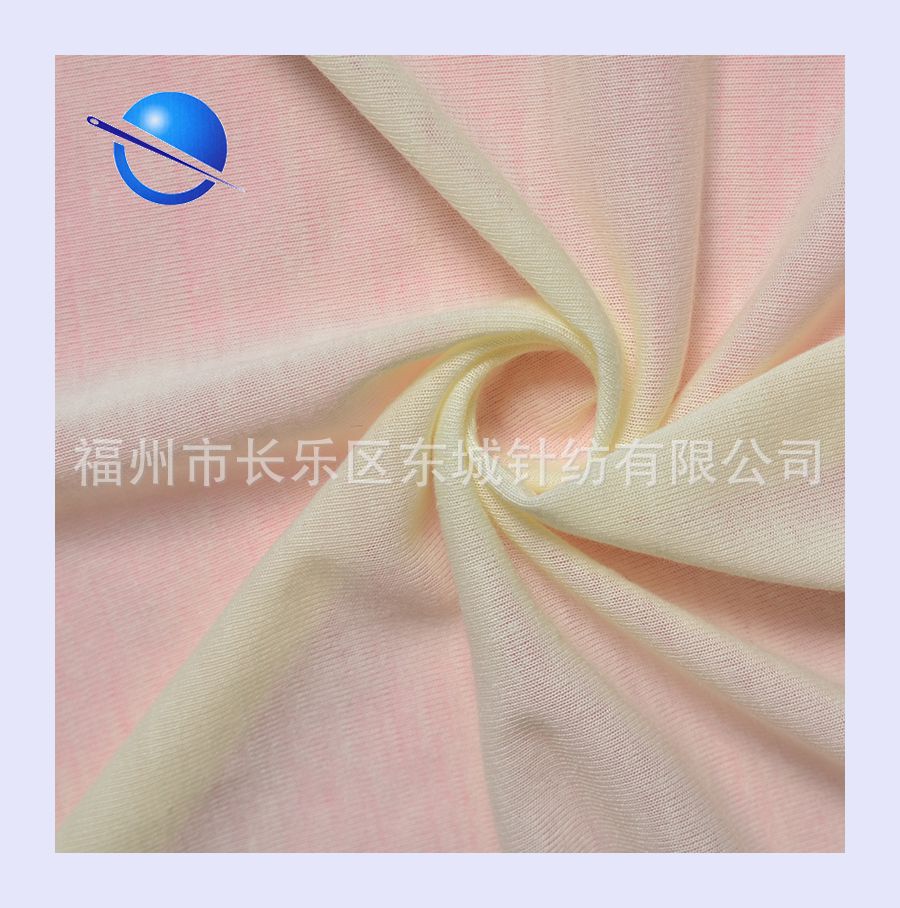 长乐厂家 全涤40支短纤汗布 透气柔软品质单面布 T恤运动服装面料