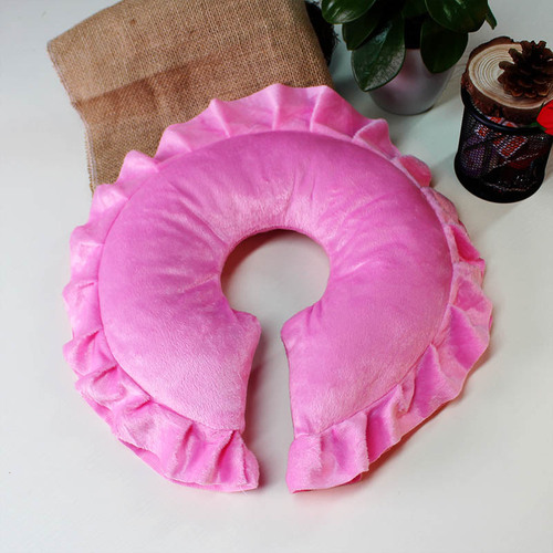 Beauty salon pillow, special for massage bed, removable and washable round pillow, nap pillow, face pillow, neck and neck protection U-shaped pillow