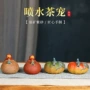 喷水紫砂精品南瓜茶宠