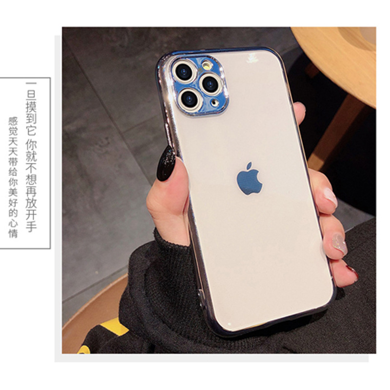 iphongxr/xsamx透明精孔手机壳 适用 苹果/7/8/9/11pro手机保护套|ru