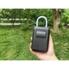 Wall-mounted Simple Anti-theft Decorative Password Lock Key Box for Guesthouses – Temporary Waterproof Key Storage for Door Entry