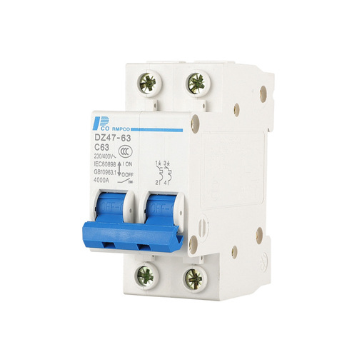 International Electrotechnical Commission air circuit breaker for home use DZ47 series circuit breaker with leakage protector 1P 2P 16A 20A 32A 63A breaker