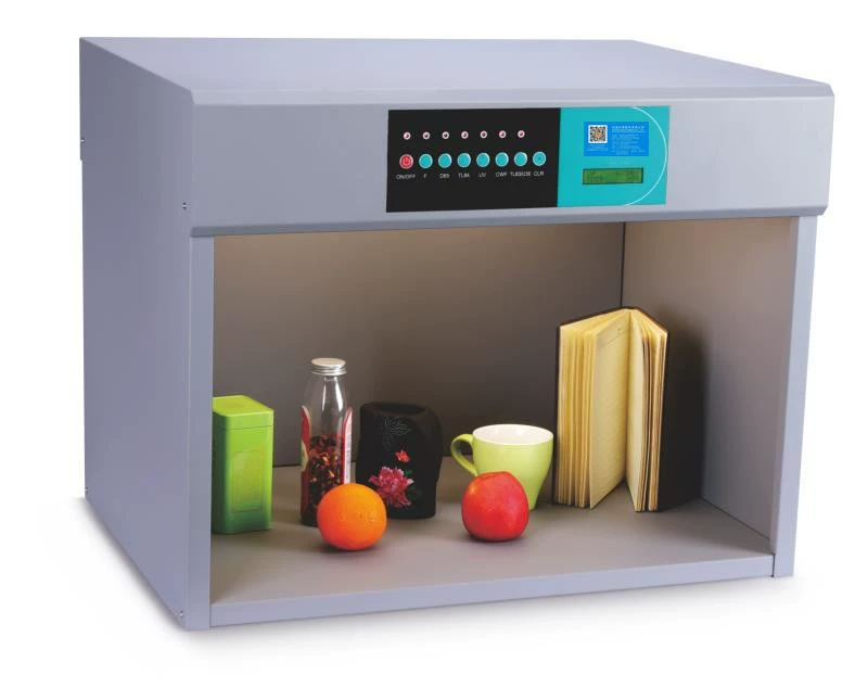 6 источников света полностью металлическая коробка источника света цвета светлой коробки источника света нового стандарта текстильная краска D65TL84UV коробка источника света