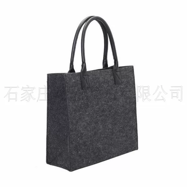 Supply 3mm thick hand-held felt bag felt handbag halberd felt bag felt bag support customization