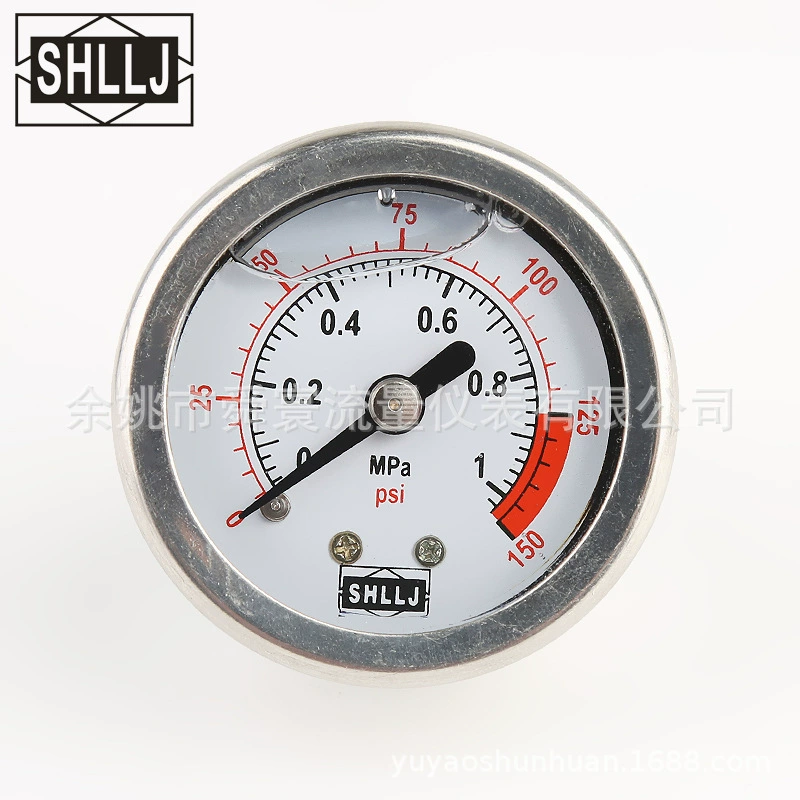Y60 маслонаполненный вибростойкий манометр панельный манометр трубчатый манометр