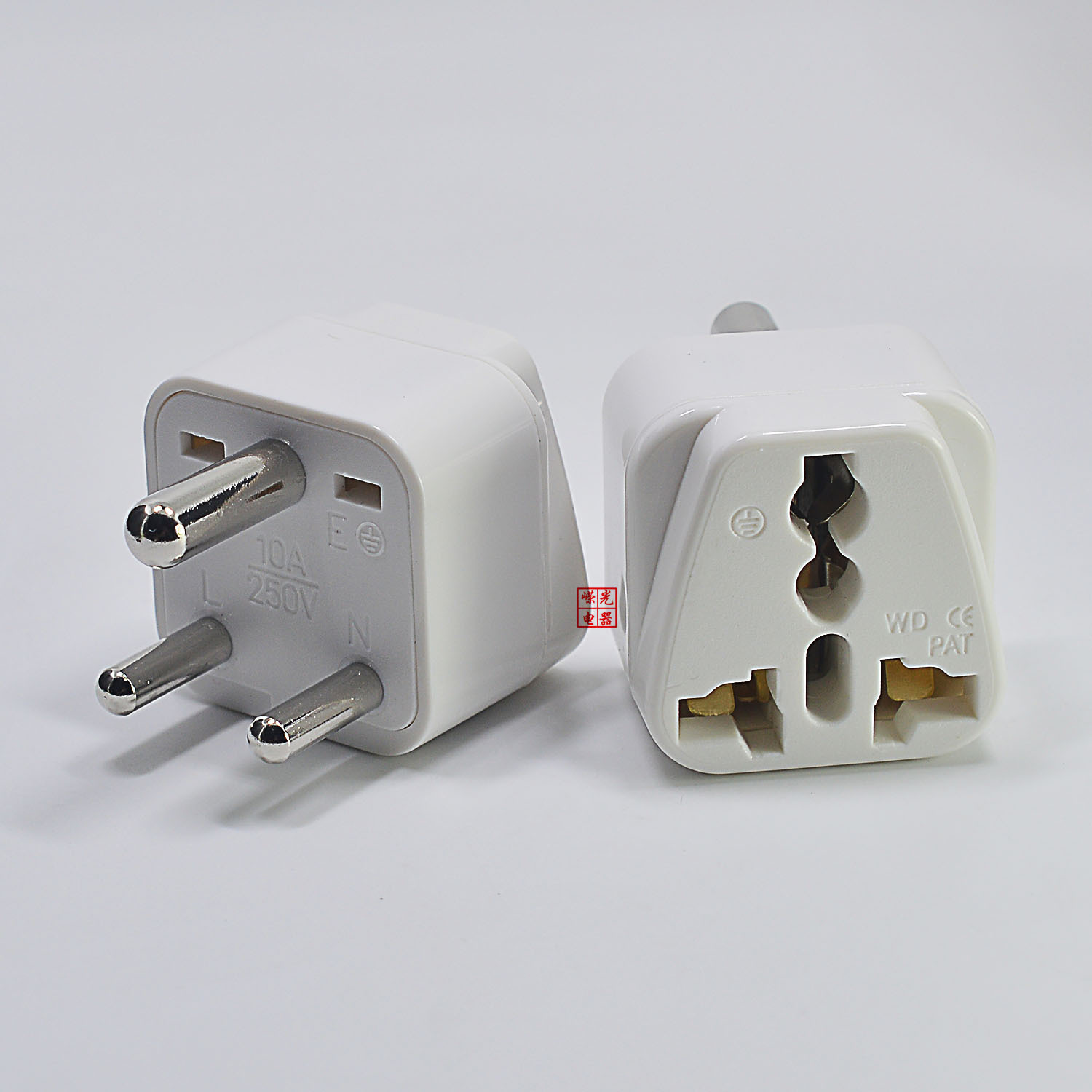 东莞厂销WD-010南非转换插头印度转换器斯里兰卡呼吸机转接头