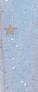 Suministro de stock de estrellas multicolores de luna puntos de malla hexagonal tela de vestido de ropa infantil