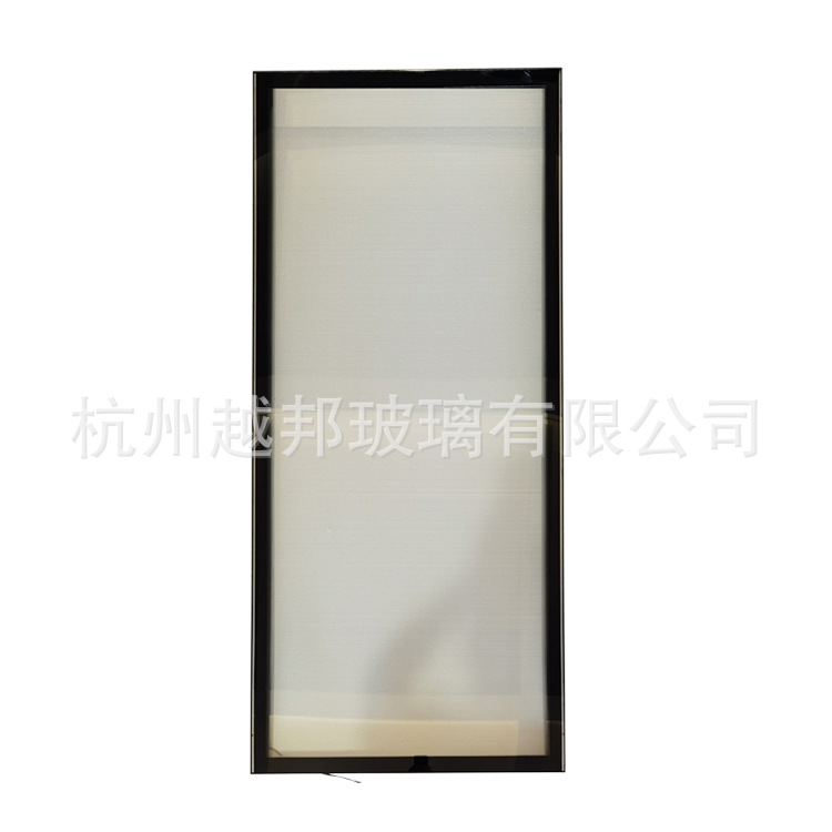 定制冷柜中空玻璃双层钢化镀膜LOW E玻璃可电加热