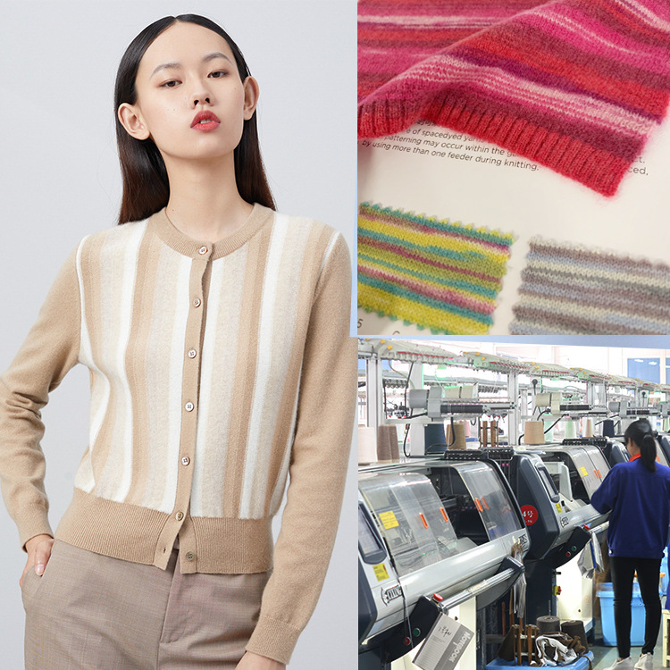 淘工厂100纯羊绒衫小批量加工羊绒衫生产厂家欧美中高端女装加工|ru