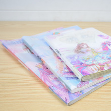 30个装可爱女孩卡通包书皮书套透明塑料防水自粘小学生课本保护套