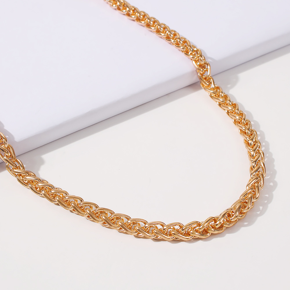 hot-selling hip-hop rock chain simple necklace