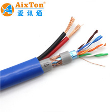 ���ξW�����Դ�C�Ͼ�  CAT5E+RVVPOE ����z��W�j�Դһ�w��