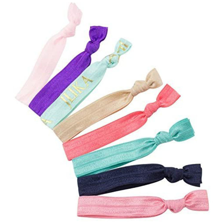 ヘアバンド欧米スポーツヘアバンドribbons hair tiesしわなし結びヘアバンド印刷活動ヘアバンド|undefined