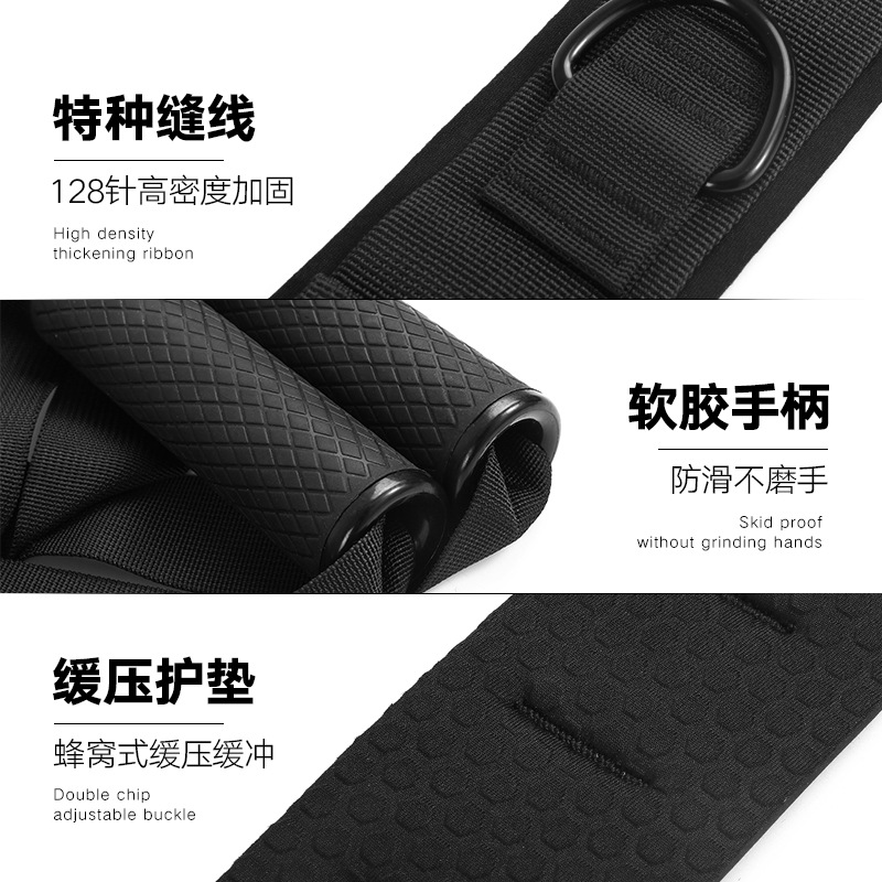 INNSTAR跨境电商11件套拉力器 拉力绳组合家用健身器材力量训练