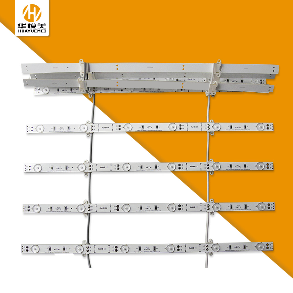 Dimming 3030 Diffuse Light Bar advertisement smallpox Soft film Light box 24v Diffuse Rigid Strip 50cmx6pcs