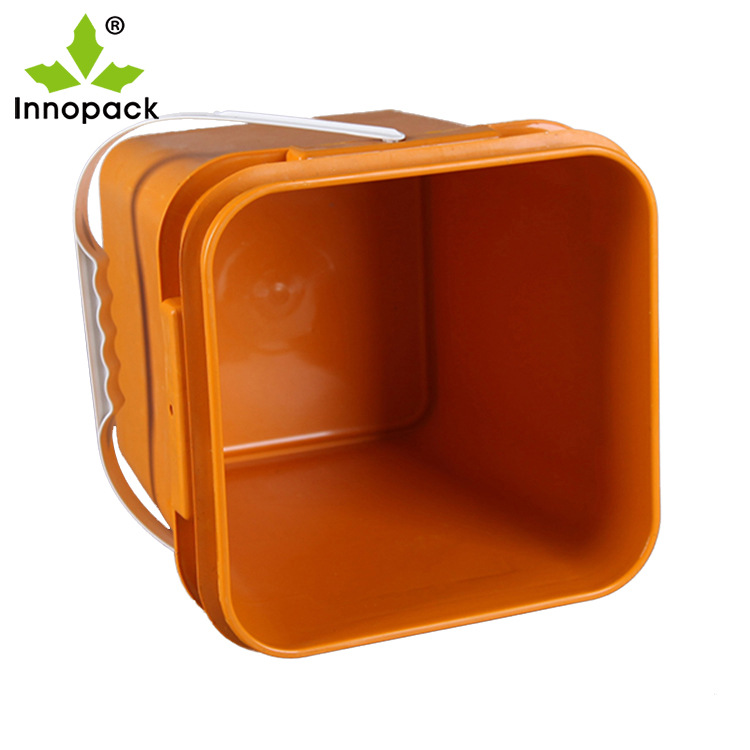 优质售后厂家直销8升方桶便携式包装桶，小空间大容量，量大优惠