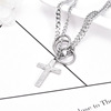 Accessory stainless steel, necklace, retro fashionable pendant suitable for men and women