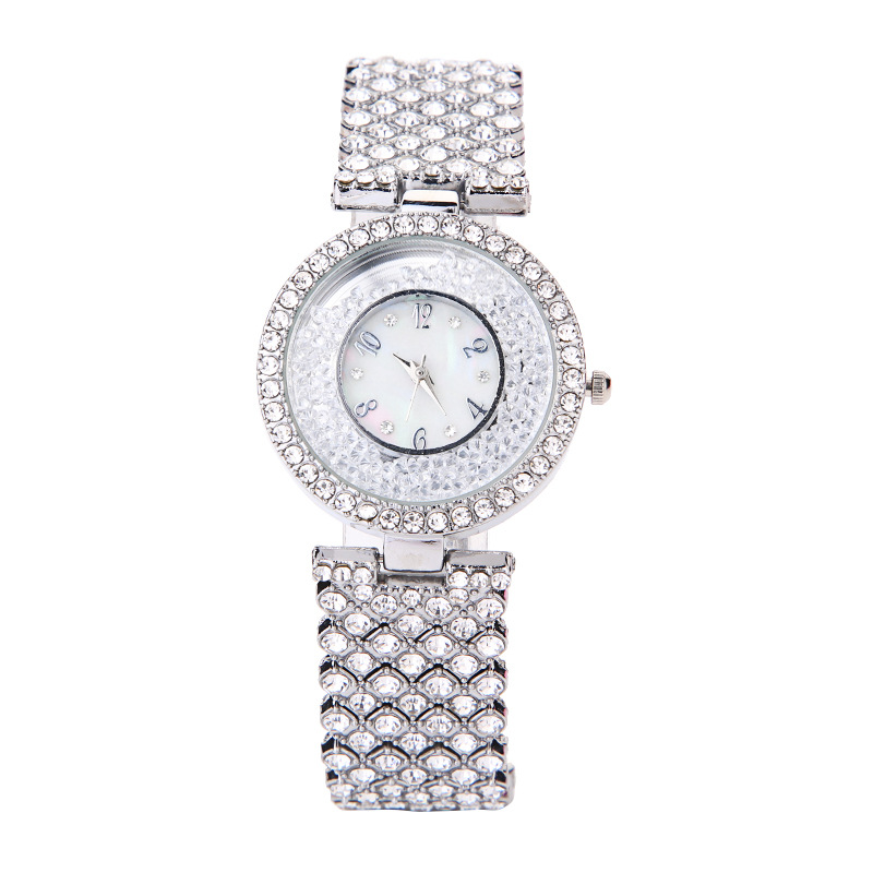 Desempenho de custo nova bola cheia fluindo areia moda feminina beimu água diamante rosto quartzo pulseira relógio_voghion.com