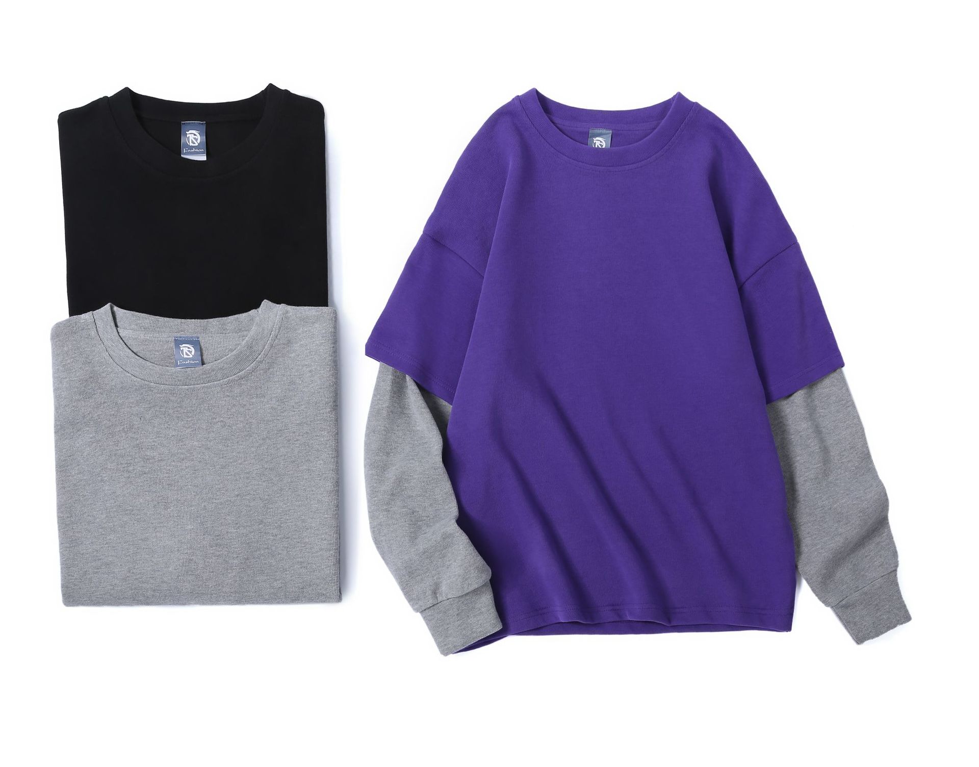 Sweater man Hooded student Chaopai Color matching Easy Versatile Autumn lovers 2020 Port wind customization LOGO