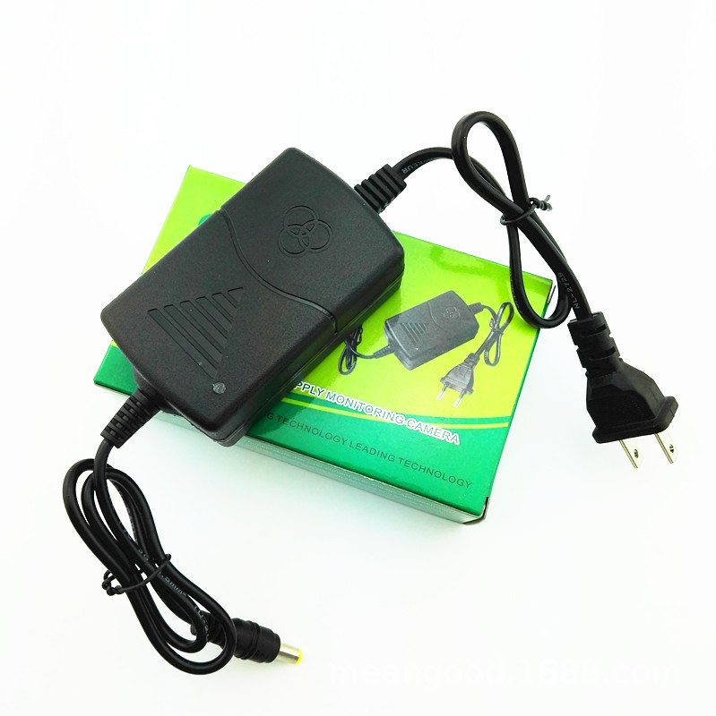 12V2A双线电源适配器开关电源 12VA24W安防监控电源 led电源