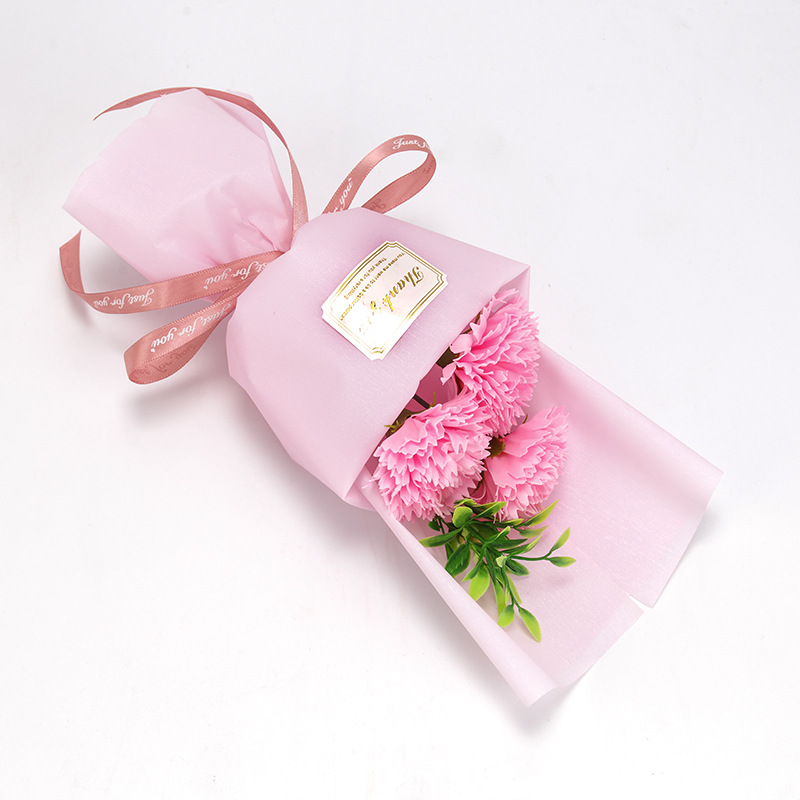 20年3朵康乃馨小花束 粉2