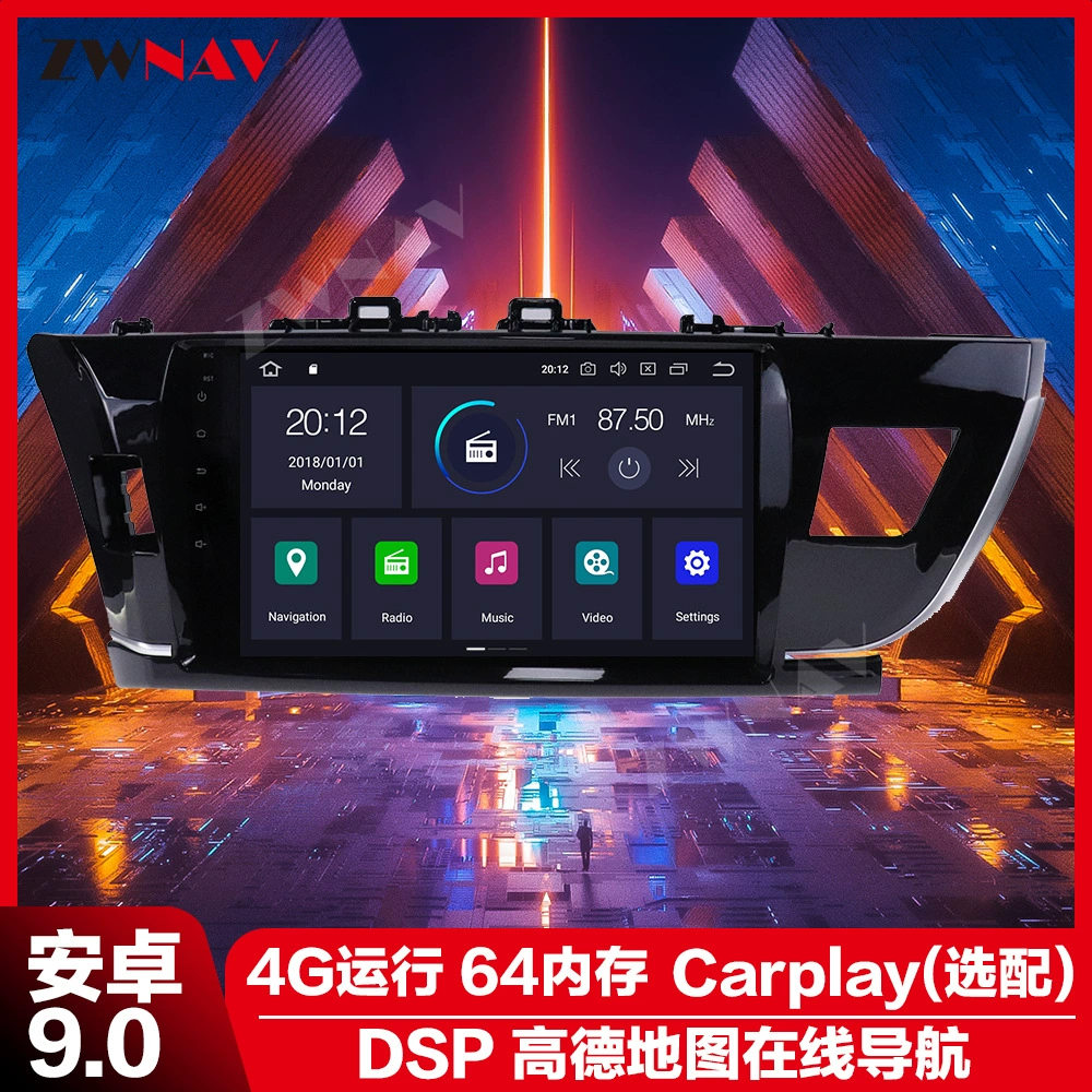 Навигация, подходит для Toyota Corolla, Camry, RAV4, Yaris, Highlander, Lexus