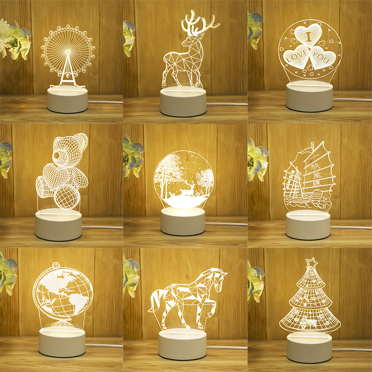 Factory direct sale 3D night light LED d...