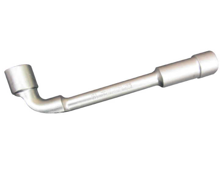 长城套筒扳手L型套筒穿孔扳手亚光铬烟斗型套筒扳手长城428717