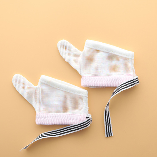 Baby physical anti-hand-eating gloves for thumbs, baby's hand-eating gloves, children's anti-eating hand addiction, children's finger-biting gloves