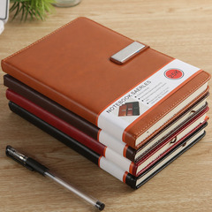 Custom Business Notebook Office Planner with PU Soft Belt Magnetic Closure A5 Meeting Notebook Wholesale