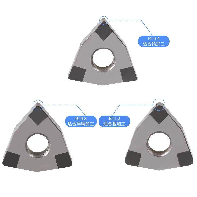 В наличии оптом VNGA160404-6N Цилиндрический токарный инструмент CBN лезвие из нитрида бора CNGA120404-4N CBN