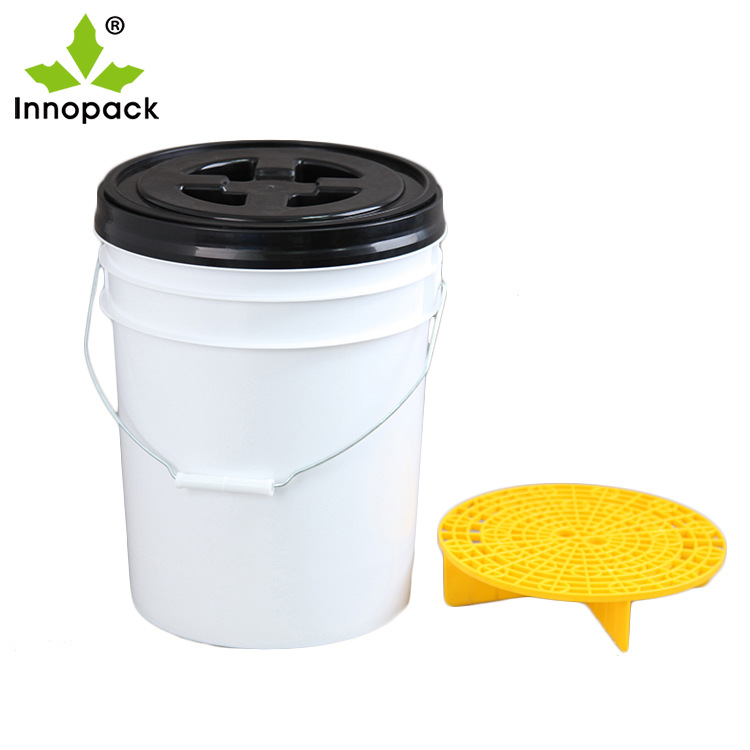 20kg塑料桶优质高效厂家提供20升洗车桶，带滤网支持定制