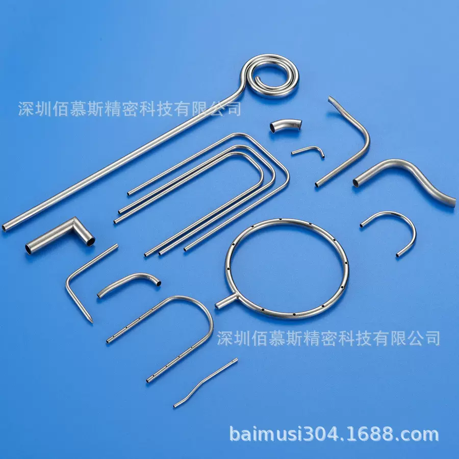 304不锈钢毛细针管 抽液针管折弯 穿刺针管 弯曲喷雾针管加工