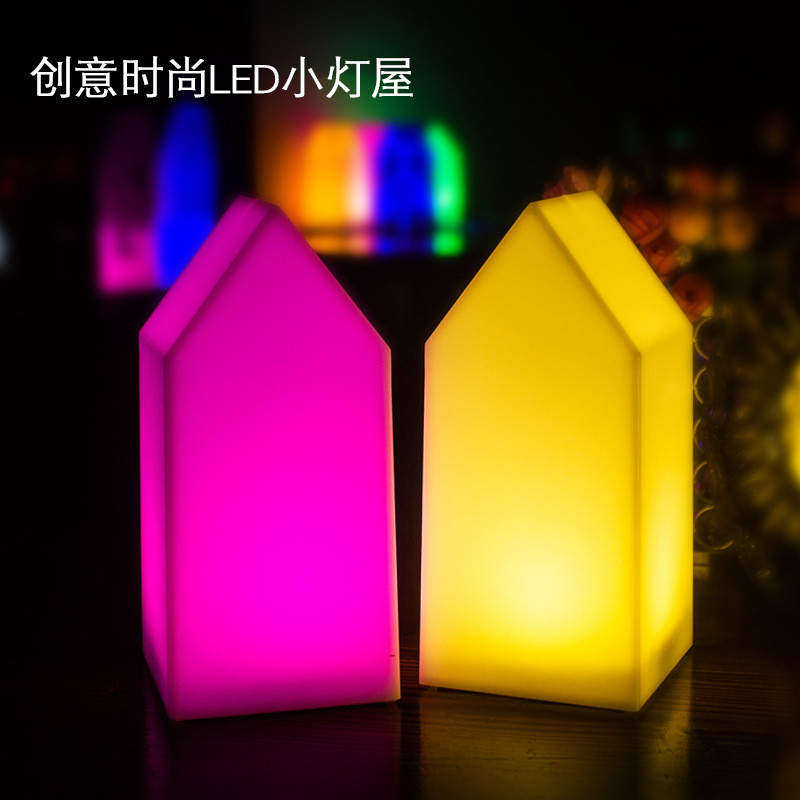 LED recargable luz de la noche comedor bar claro bar Luz de mesa personalizada atmósfera Luz Discoteca KTV colorida luz de la habitación