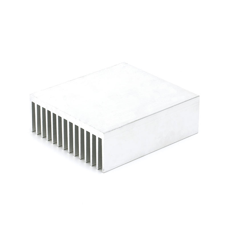 散热片 108*120*40MM 优质散热器 厚基板 铝合金散热器 银色