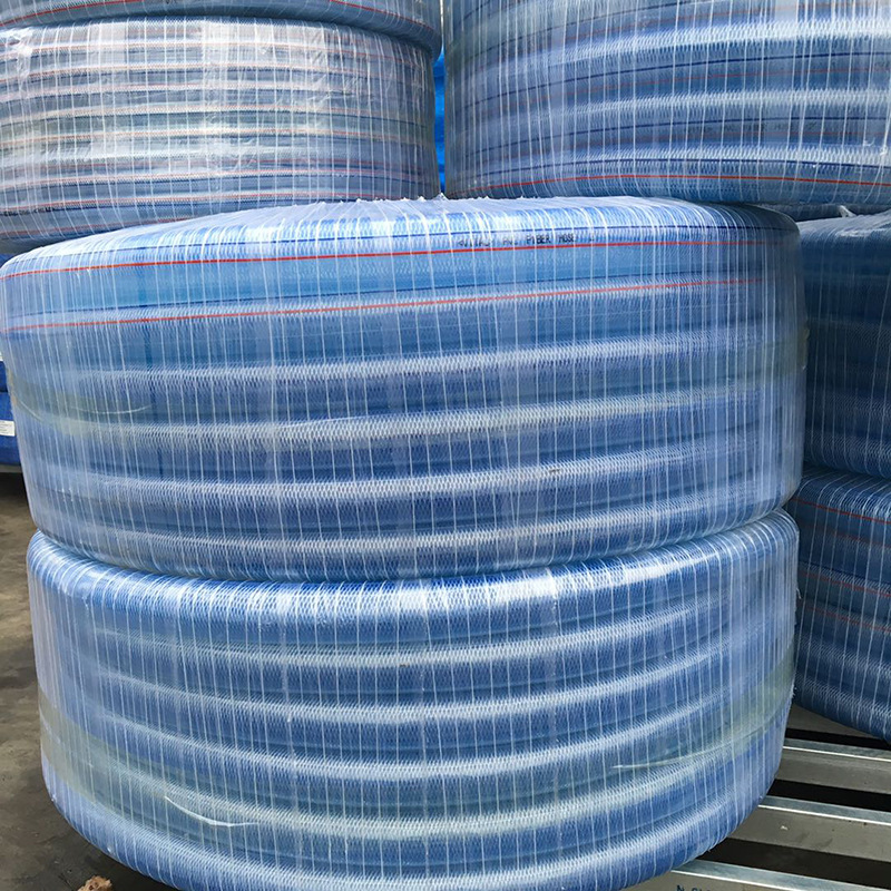 PVC钢丝管透明软管塑料 纤维增强软管油管耐高温25mm真空管水管