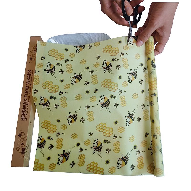 천연 밀랍; 롤 포장 33*100CM; 면직물